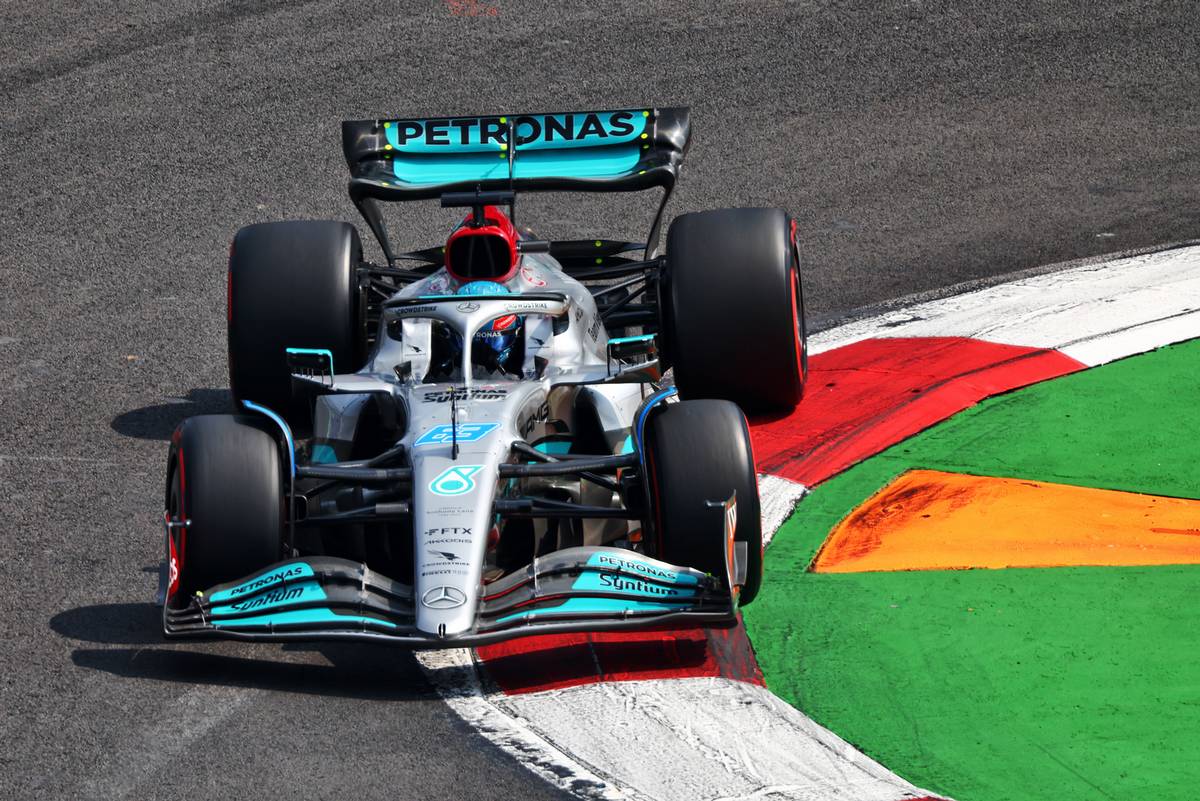 George Russell (GBR) Mercedes AMG F1 W13. 29.10.2022. Formula 1 World Championship, Rd 20, Mexican Grand Prix, Mexico City, Mexico, Qualifying