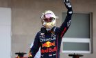 Pole position for Max Verstappen (NLD) Red Bull Racing. 29.10.2022. Formula 1 World Championship, Rd 20, Mexican Grand Prix, Mexico City, Mexico, Qualifying