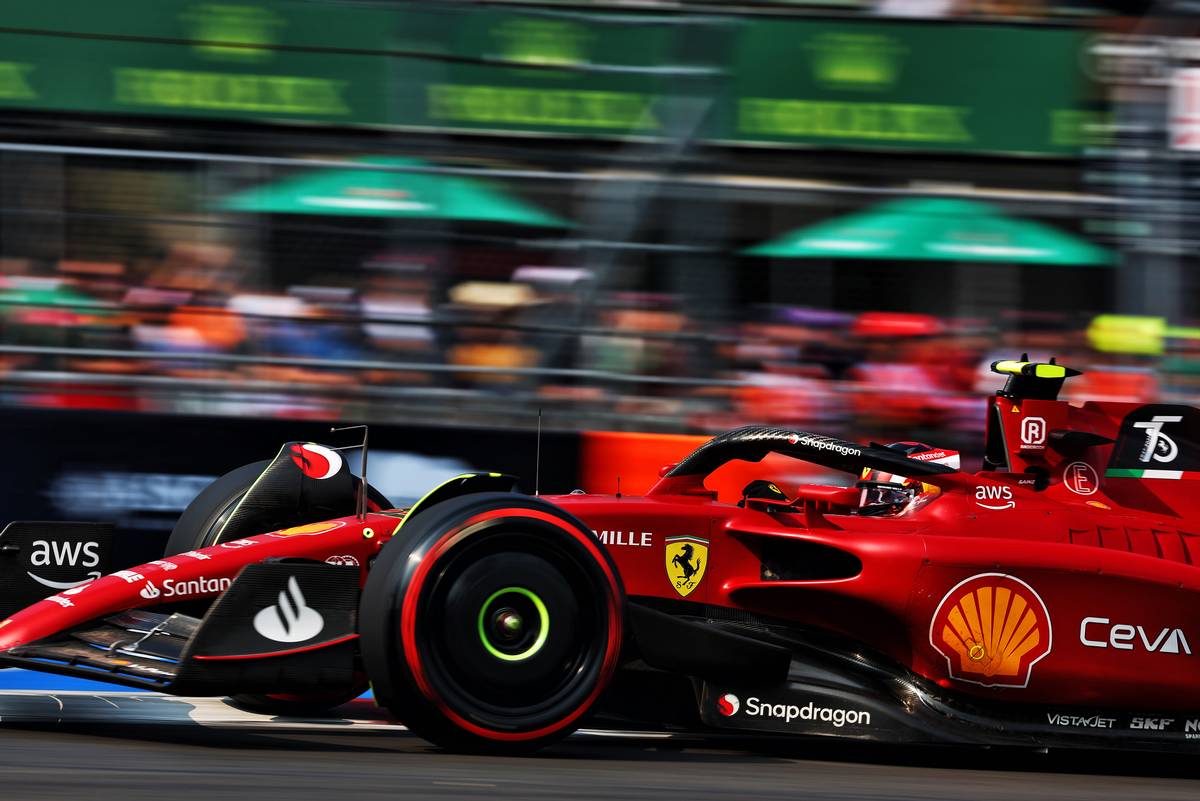 Carlos Sainz Jr (ESP) Ferrari F1-75. 29.10.2022. Formula 1 World Championship, Rd 20, Mexican Grand Prix, Mexico City, Mexico, Qualifying