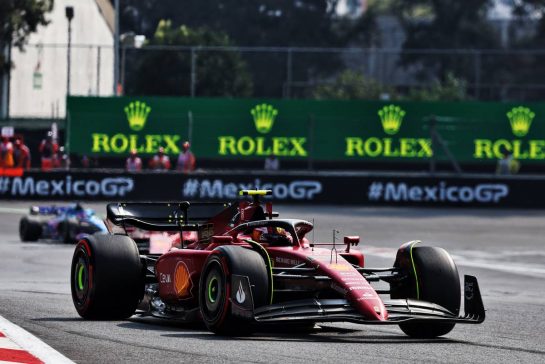 Carlos Sainz Jr (ESP) Ferrari F1-75.
30.10.2022. Formula 1 World Championship, Rd 20, Mexican Grand Prix, Mexico City, Mexico, Race Day.
- www.xpbimages.com, EMail: requests@xpbimages.com © Copyright: Charniaux / XPB Images