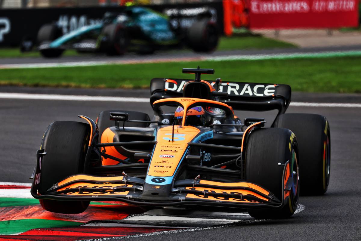Daniel Ricciardo (AUS) McLaren MCL36. 30.10.2022. Formula 1 World Championship, Rd 20, Mexican Grand Prix, Mexico City, Mexico, Race