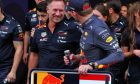 Christian Horner (GBR) Red Bull Racing Team Principal celebrates a record breaking 14th GP victory in one season for Max Verstappen (NLD) Red Bull Racing. 30.10.2022. Formula 1 World Championship, Rd 20, Mexican Grand Prix, Mexico City, Mexico, Race