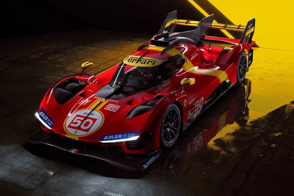 Ferrari unveils race livery for 499P Le Mans contender