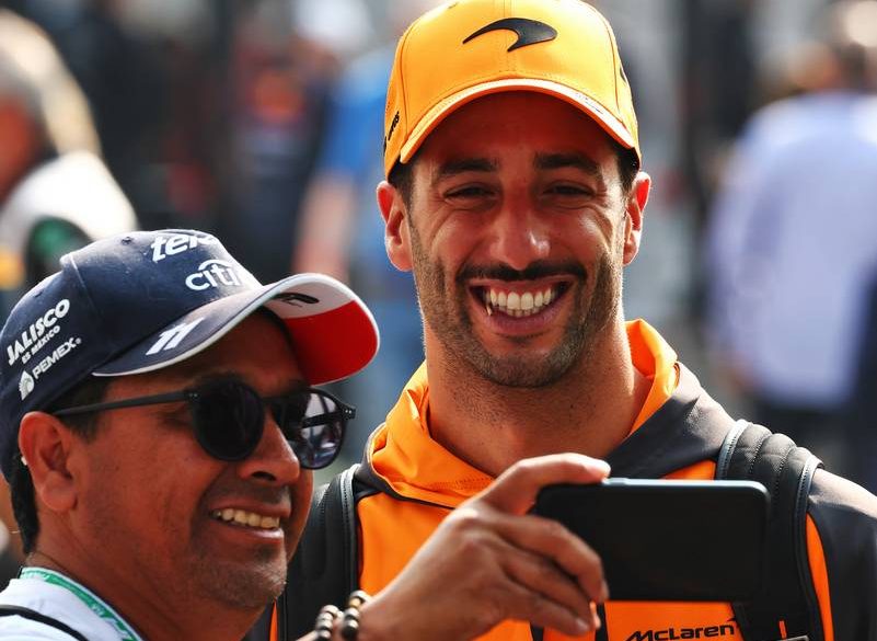 Daniel Ricciardo (AUS) McLaren. 30.10.2022. Formula 1 World Championship, Rd 20, Mexican Grand Prix, Mexico City, Mexico, Race