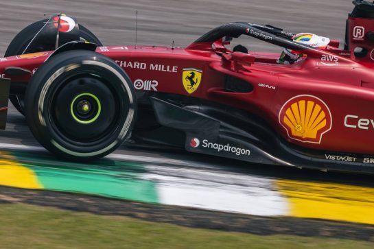 Charles Leclerc (MON) Ferrari F1-75.
11.11.2022. Formula 1 World Championship, Rd 21, Brazilian Grand Prix, Sao Paulo, Brazil, Qualifying Day.
- www.xpbimages.com, EMail: requests@xpbimages.com © Copyright: Bearne / XPB Images