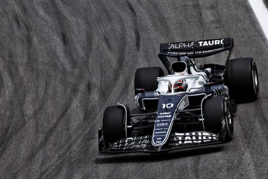 Pierre Gasly (FRA) AlphaTauri AT03.
11.11.2022. Formula 1 World Championship, Rd 21, Brazilian Grand Prix, Sao Paulo, Brazil, Qualifying Day.
- www.xpbimages.com, EMail: requests@xpbimages.com © Copyright: Coates / XPB Images