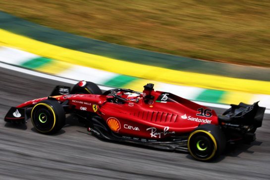 Charles Leclerc (MON) Ferrari F1-75.
11.11.2022. Formula 1 World Championship, Rd 21, Brazilian Grand Prix, Sao Paulo, Brazil, Qualifying Day.
- www.xpbimages.com, EMail: requests@xpbimages.com © Copyright: Coates / XPB Images