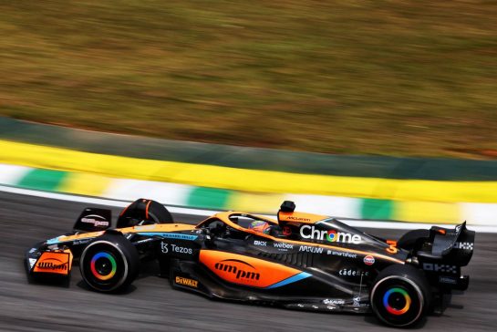 Daniel Ricciardo (AUS) McLaren MCL36.
11.11.2022. Formula 1 World Championship, Rd 21, Brazilian Grand Prix, Sao Paulo, Brazil, Qualifying Day.
- www.xpbimages.com, EMail: requests@xpbimages.com © Copyright: Coates / XPB Images