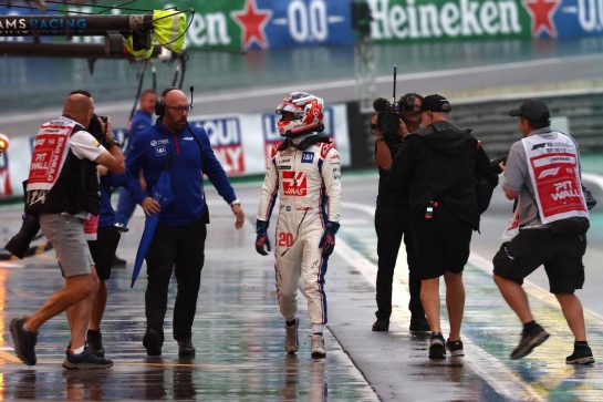 Kevin Magnussen (DEN) Haas F1 Team 
11.11.2022. Formula 1 World Championship, Rd 21, Brazilian Grand Prix, Sao Paulo, Brazil, Qualifying Day.
- www.xpbimages.com, EMail: requests@xpbimages.com © Copyright: Charniaux / XPB Images