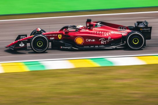 Charles Leclerc (MON) Ferrari F1-75.
11.11.2022. Formula 1 World Championship, Rd 21, Brazilian Grand Prix, Sao Paulo, Brazil, Qualifying Day.
- www.xpbimages.com, EMail: requests@xpbimages.com © Copyright: Bearne / XPB Images
