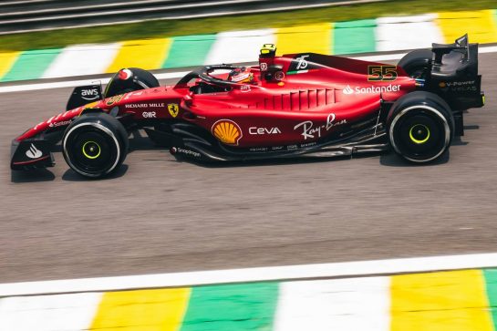 Carlos Sainz Jr (ESP) Ferrari F1-75.
11.11.2022. Formula 1 World Championship, Rd 21, Brazilian Grand Prix, Sao Paulo, Brazil, Qualifying Day.
- www.xpbimages.com, EMail: requests@xpbimages.com © Copyright: Bearne / XPB Images