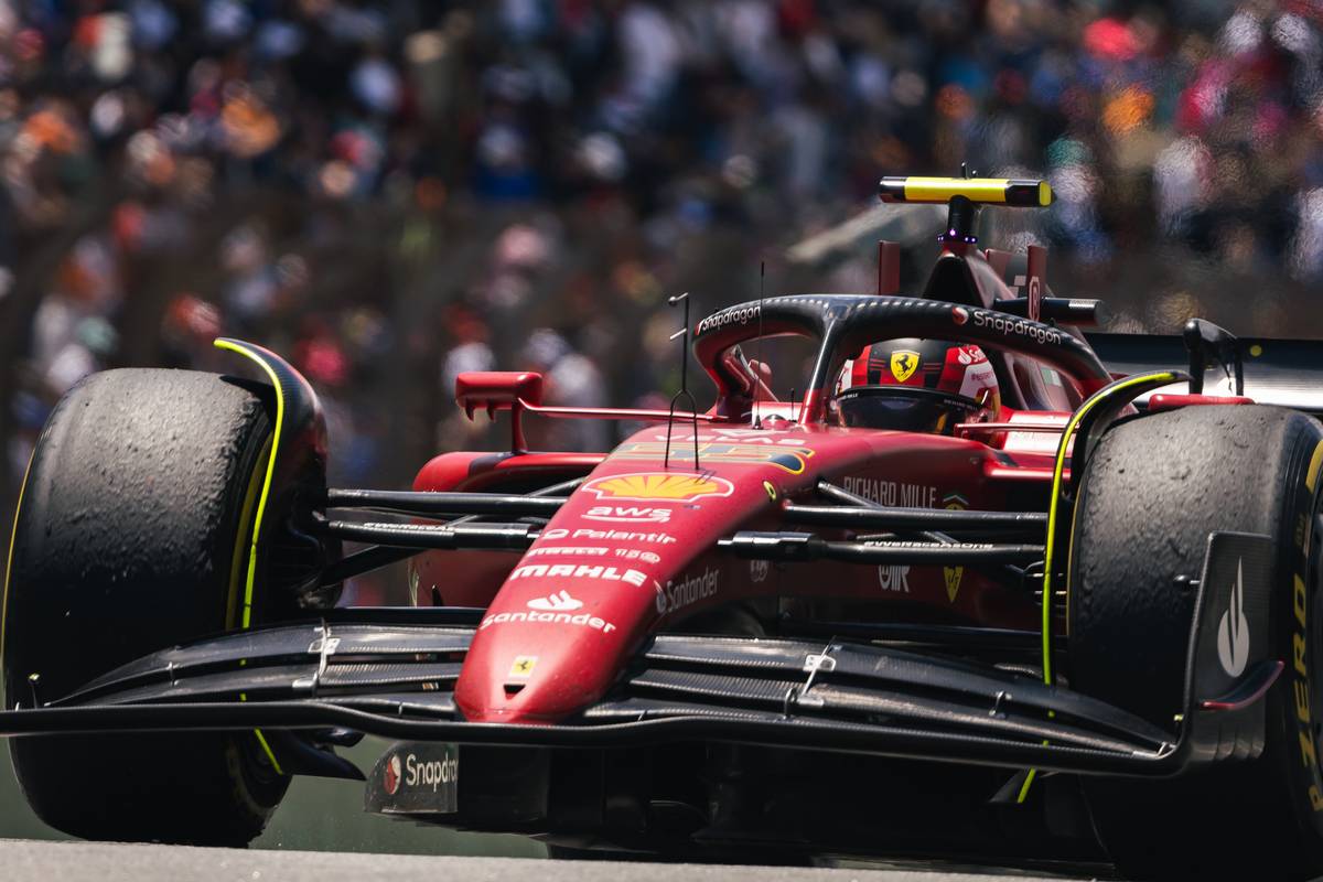 Carlos Sainz Jr (ESP) Ferrari F1-75.  12.11.2022.  Campeonato del Mundo de Fórmula 1, Rd 21, Gran Premio de Brasil, Sao Paulo, Brasil, Sprint
