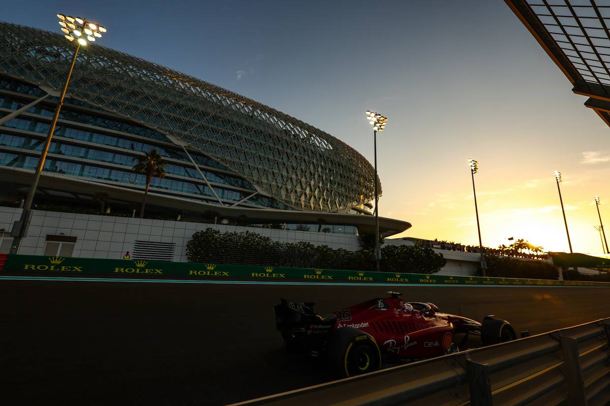 Charles Leclerc (FRA), Scuderia Ferrari  19.11.2022. Formula 1 World Championship, Rd 22, Abu Dhabi Grand Prix, Yas Marina Circuit, Abu Dhabi, Qualifying