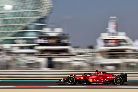 Charles Leclerc (MON) Ferrari F1-75.
19.11.2022. Formula 1 World Championship, Rd 22, Abu Dhabi Grand Prix, Yas Marina Circuit, Abu Dhabi, Qualifying Day.
- www.xpbimages.com, EMail: requests@xpbimages.com © Copyright: Moy / XPB Images