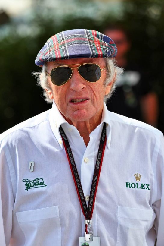 Jackie Stewart (GBR).
19.11.2022. Formula 1 World Championship, Rd 22, Abu Dhabi Grand Prix, Yas Marina Circuit, Abu Dhabi, Qualifying Day.
- www.xpbimages.com, EMail: requests@xpbimages.com © Copyright: Moy / XPB Images
