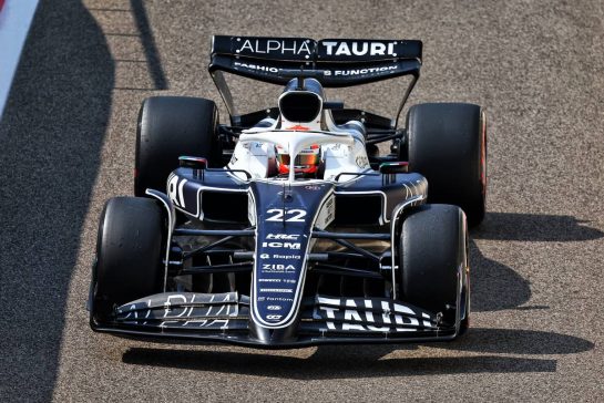 Yuki Tsunoda (JPN) AlphaTauri AT03.
21.11.2022. Formula 1 Testing, Yas Marina Circuit, Abu Dhabi, Monday.
- www.xpbimages.com, EMail: requests@xpbimages.com © Copyright: Charniaux / XPB Images