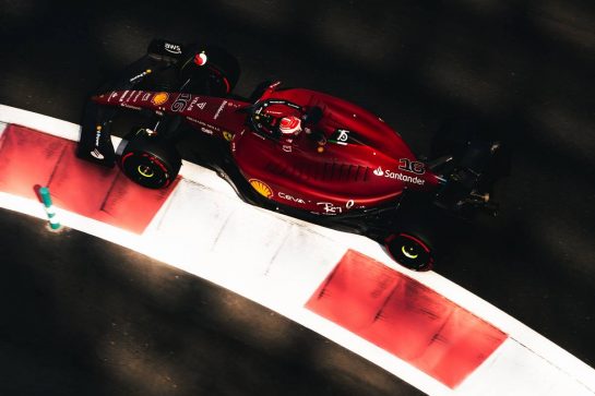 Charles Leclerc (MON) Ferrari F1-75.
22.11.2022. Formula 1 Testing, Yas Marina Circuit, Abu Dhabi, Tuesday.
- www.xpbimages.com, EMail: requests@xpbimages.com © Copyright: Bearne / XPB Images