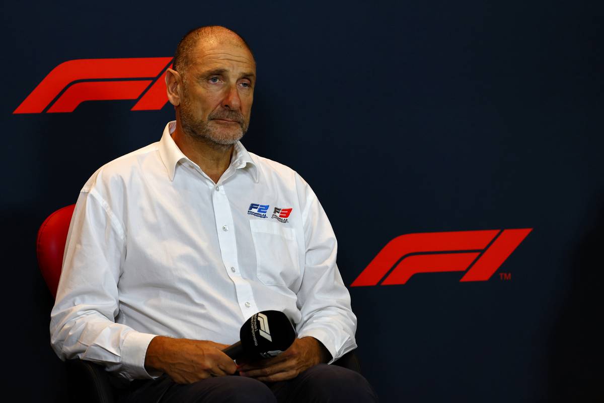 Bruno Michel (FRA) F2 CEO - Formula Academy announcement. 18.11.2022. Formula 1 World Championship, Rd 22, Abu Dhabi Grand Prix, Yas Marina Circuit, Abu Dhabi, Practice