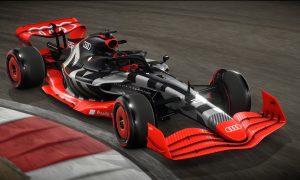 Audi adds F1 launch livery to F1 22 sim game