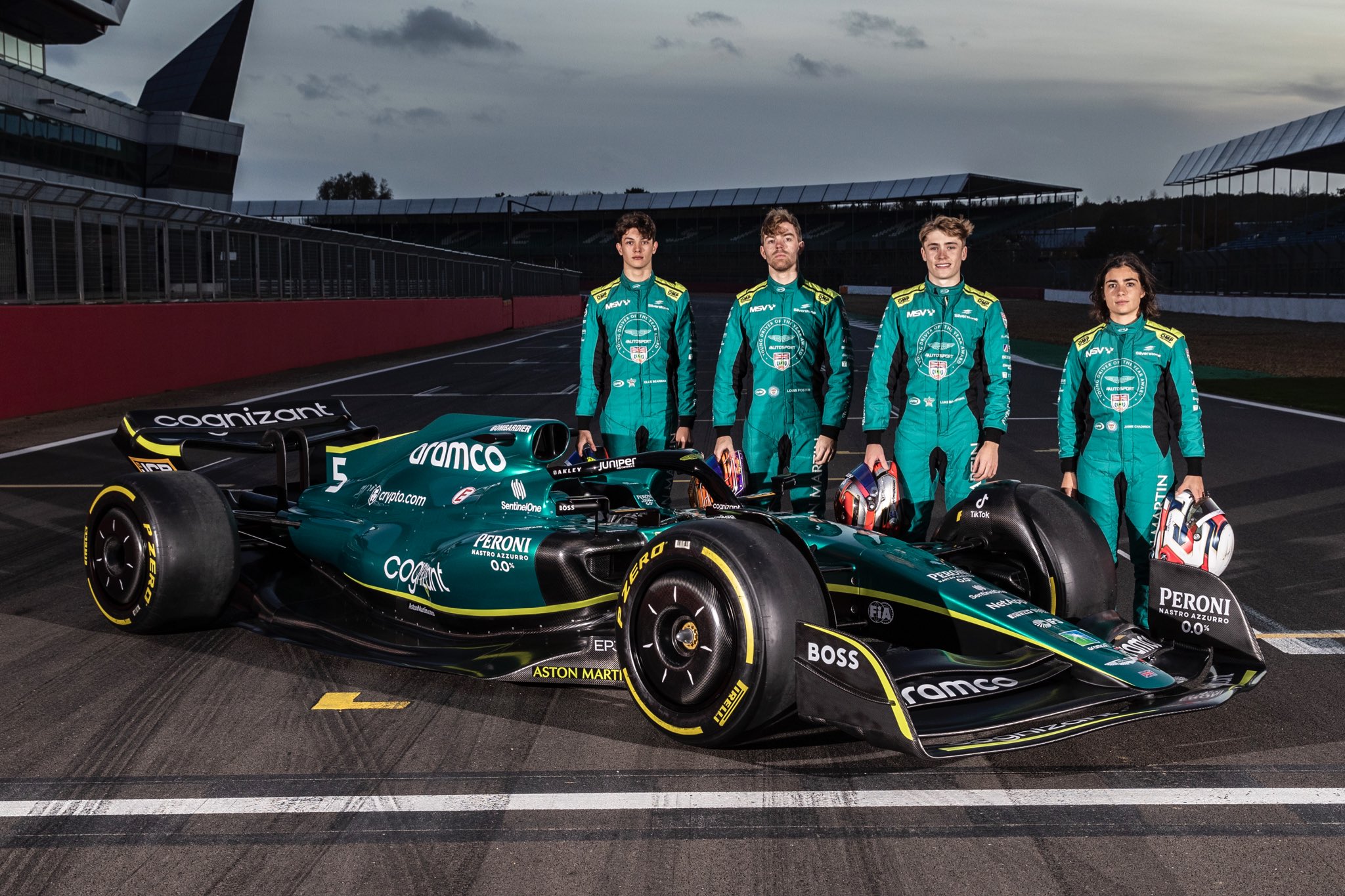 Rising star Luke Browning earns Aston Martin F1 test