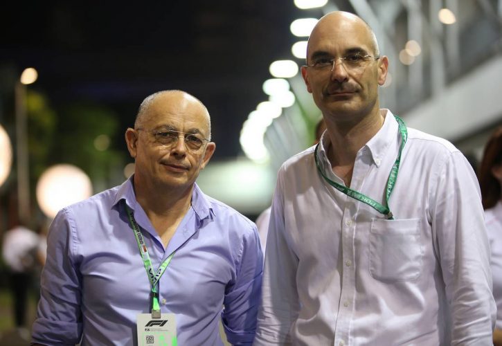 Michael Orts and Benjamin Durand the co-founders of Panthera. 21.09.2019. Formula 1 World Championship, Rd 15, Singapore Grand Prix, Marina Bay Street Circuit, Singapore, Qualifying