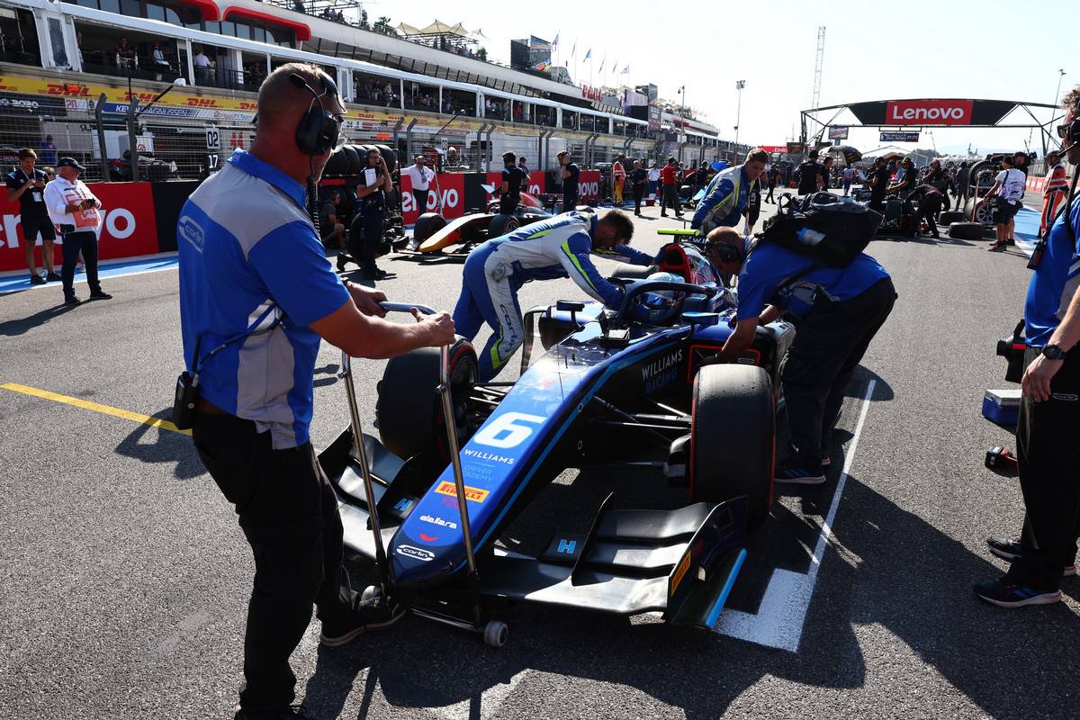 Logan Sargeant (USA) Carlin.
24.07.2022. FIA Formula 2 Championship, Rd 9, Paul Ricard, France, Sunday