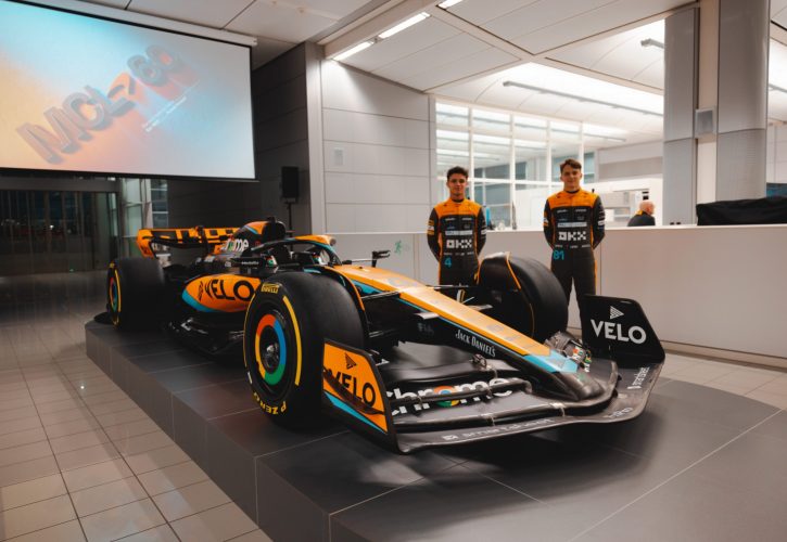 McLaren rolls out MCL60 for Bahrain shakedown run