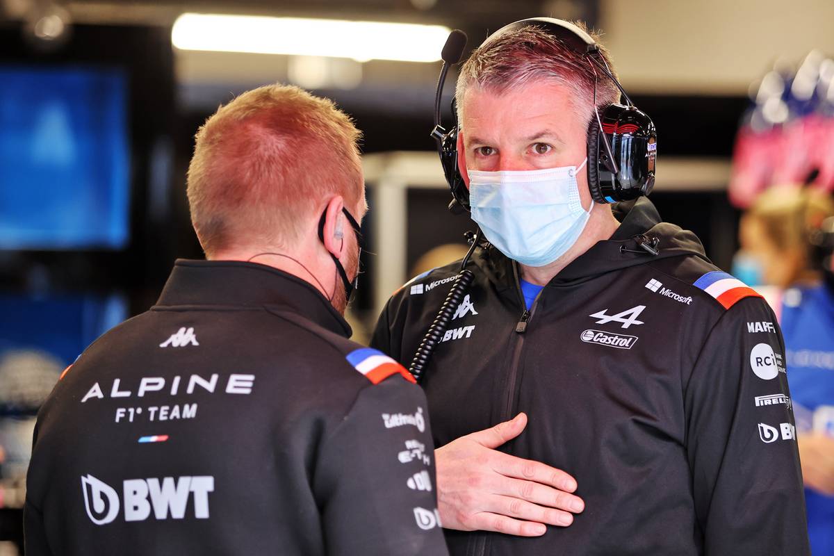 Matt Harman (GBR) Alpine F1 Team Technical Director.
23.02.2022. Formula One Testing, Day One, Barcelona, Spain. Wednesday.