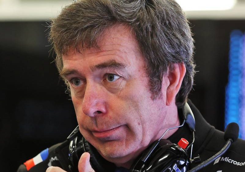 Bruno Famin (FRA) Alpine F1 Team Executive Director. 02.07.2022. Formula 1 World Championship, Rd 10, British Grand Prix, Silverstone, England, Qualifying Day.