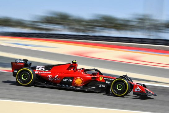 Carlos Sainz Jr (ESP) Ferrari SF-23.
23.02.2023. Formula 1 Testing, Sakhir, Bahrain, Day One.
- www.xpbimages.com, EMail: requests@xpbimages.com © Copyright: Price / XPB Images