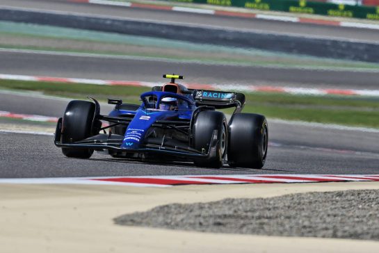Logan Sargeant (USA) Williams Racing FW45.
24.02.2023. Formula 1 Testing, Sakhir, Bahrain, Day Two.
- www.xpbimages.com, EMail: requests@xpbimages.com © Copyright: Price / XPB Images