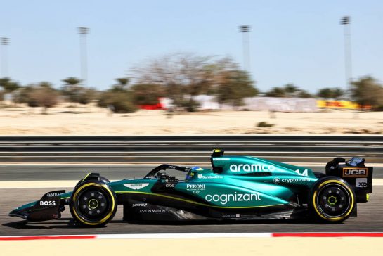 Fernando Alonso (ESP) Aston Martin F1 Team AMR23.
24.02.2023. Formula 1 Testing, Sakhir, Bahrain, Day Two.
- www.xpbimages.com, EMail: requests@xpbimages.com © Copyright: Batchelor / XPB Images