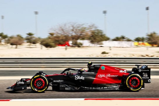 Zhou Guanyu (CHN) Alfa Romeo F1 Team C39.
24.02.2023. Formula 1 Testing, Sakhir, Bahrain, Day Two.
- www.xpbimages.com, EMail: requests@xpbimages.com © Copyright: Batchelor / XPB Images