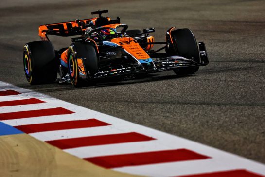 Oscar Piastri (AUS) McLaren MCL60.
24.02.2023. Formula 1 Testing, Sakhir, Bahrain, Day Two.
- www.xpbimages.com, EMail: requests@xpbimages.com © Copyright: Moy / XPB Images