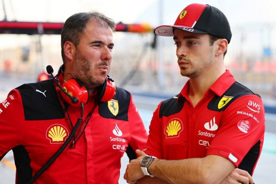 Charles Leclerc (MON) Ferrari (Right).
25.02.2023. Formula 1 Testing, Sakhir, Bahrain, Day Three.
- www.xpbimages.com, EMail: requests@xpbimages.com © Copyright: Batchelor / XPB Images