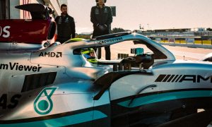 Hamilton back in the saddle with Mercedes