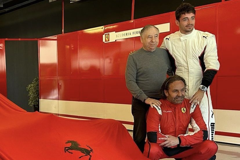 <div>Leclerc revives Schumacher's title-winning F2003!</div>