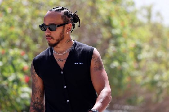 Lewis Hamilton (GBR) Mercedes AMG F1.
03.03.2023. Formula 1 World Championship, Rd 1, Bahrain Grand Prix, Sakhir, Bahrain, Practice Day
- www.xpbimages.com, EMail: requests@xpbimages.com © Copyright: Moy / XPB Images