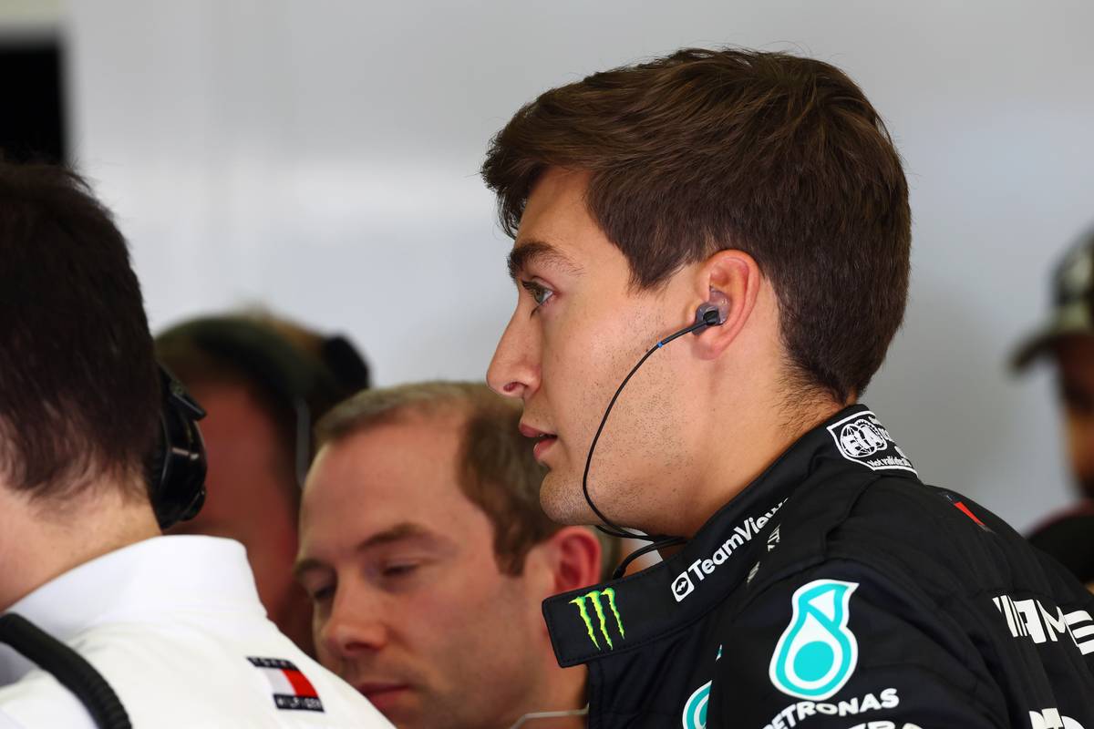 George Russell (GBR) Mercedes AMG F1. 03.03.2023. Formula 1 World Championship, Rd 1, Bahrain Grand Prix, Sakhir, Bahrain, Practice Day