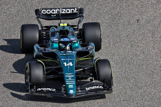 Fernando Alonso (ESP) Aston Martin F1 Team AMR23.
03.03.2023. Formula 1 World Championship, Rd 1, Bahrain Grand Prix, Sakhir, Bahrain, Practice Day
- www.xpbimages.com, EMail: requests@xpbimages.com © Copyright: Bearne / XPB Images