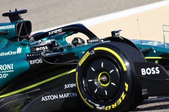 Lance Stroll (CDN) Aston Martin F1 Team AMR23.
03.03.2023. Formula 1 World Championship, Rd 1, Bahrain Grand Prix, Sakhir, Bahrain, Practice Day
- www.xpbimages.com, EMail: requests@xpbimages.com © Copyright: Batchelor / XPB Images