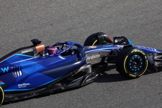Alexander Albon (THA) Williams Racing FW45.
03.03.2023. Formula 1 World Championship, Rd 1, Bahrain Grand Prix, Sakhir, Bahrain, Practice Day
- www.xpbimages.com, EMail: requests@xpbimages.com © Copyright: Bearne / XPB Images