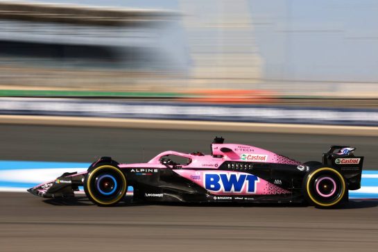 Esteban Ocon (FRA) Alpine F1 Team A523.
03.03.2023. Formula 1 World Championship, Rd 1, Bahrain Grand Prix, Sakhir, Bahrain, Practice Day
- www.xpbimages.com, EMail: requests@xpbimages.com © Copyright: Coates / XPB Images