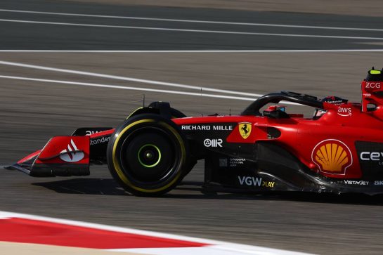 Carlos Sainz Jr (ESP) Ferrari SF-23.
03.03.2023. Formula 1 World Championship, Rd 1, Bahrain Grand Prix, Sakhir, Bahrain, Practice Day
- www.xpbimages.com, EMail: requests@xpbimages.com © Copyright: Coates / XPB Images