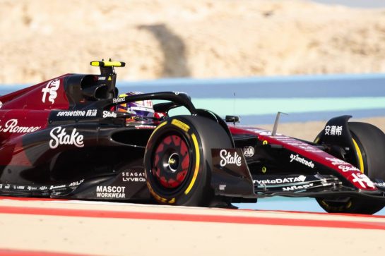 Zhou Guanyu (CHN) Alfa Romeo F1 Team C43.
03.03.2023. Formula 1 World Championship, Rd 1, Bahrain Grand Prix, Sakhir, Bahrain, Practice Day
- www.xpbimages.com, EMail: requests@xpbimages.com © Copyright: Bearne / XPB Images