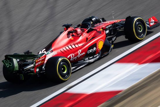 Charles Leclerc (MON) Ferrari SF-23.
03.03.2023. Formula 1 World Championship, Rd 1, Bahrain Grand Prix, Sakhir, Bahrain, Practice Day
- www.xpbimages.com, EMail: requests@xpbimages.com © Copyright: Bearne / XPB Images