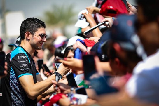 Esteban Ocon (FRA), Alpine F1 Team 
04.03.2023. Formula 1 World Championship, Rd 1, Bahrain Grand Prix, Sakhir, Bahrain, Qualifying Day.
- www.xpbimages.com, EMail: requests@xpbimages.com © Copyright: Charniaux / XPB Images