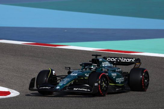 Lance Stroll (CDN) Aston Martin F1 Team AMR23.
04.03.2023. Formula 1 World Championship, Rd 1, Bahrain Grand Prix, Sakhir, Bahrain, Qualifying Day.
- www.xpbimages.com, EMail: requests@xpbimages.com © Copyright: Moy / XPB Images