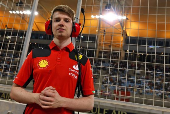 Robert Shwartzman (RUS) / (ISR) Ferrari Reserve Driver.
04.03.2023. Formula 1 World Championship, Rd 1, Bahrain Grand Prix, Sakhir, Bahrain, Qualifying Day.
- www.xpbimages.com, EMail: requests@xpbimages.com © Copyright: Batchelor / XPB Images