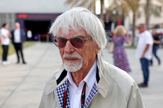 Bernie Ecclestone (GBR).
05.03.2023. Formula 1 World Championship, Rd 1, Bahrain Grand Prix, Sakhir, Bahrain, Race Day.
- www.xpbimages.com, EMail: requests@xpbimages.com © Copyright: Bearne / XPB Images